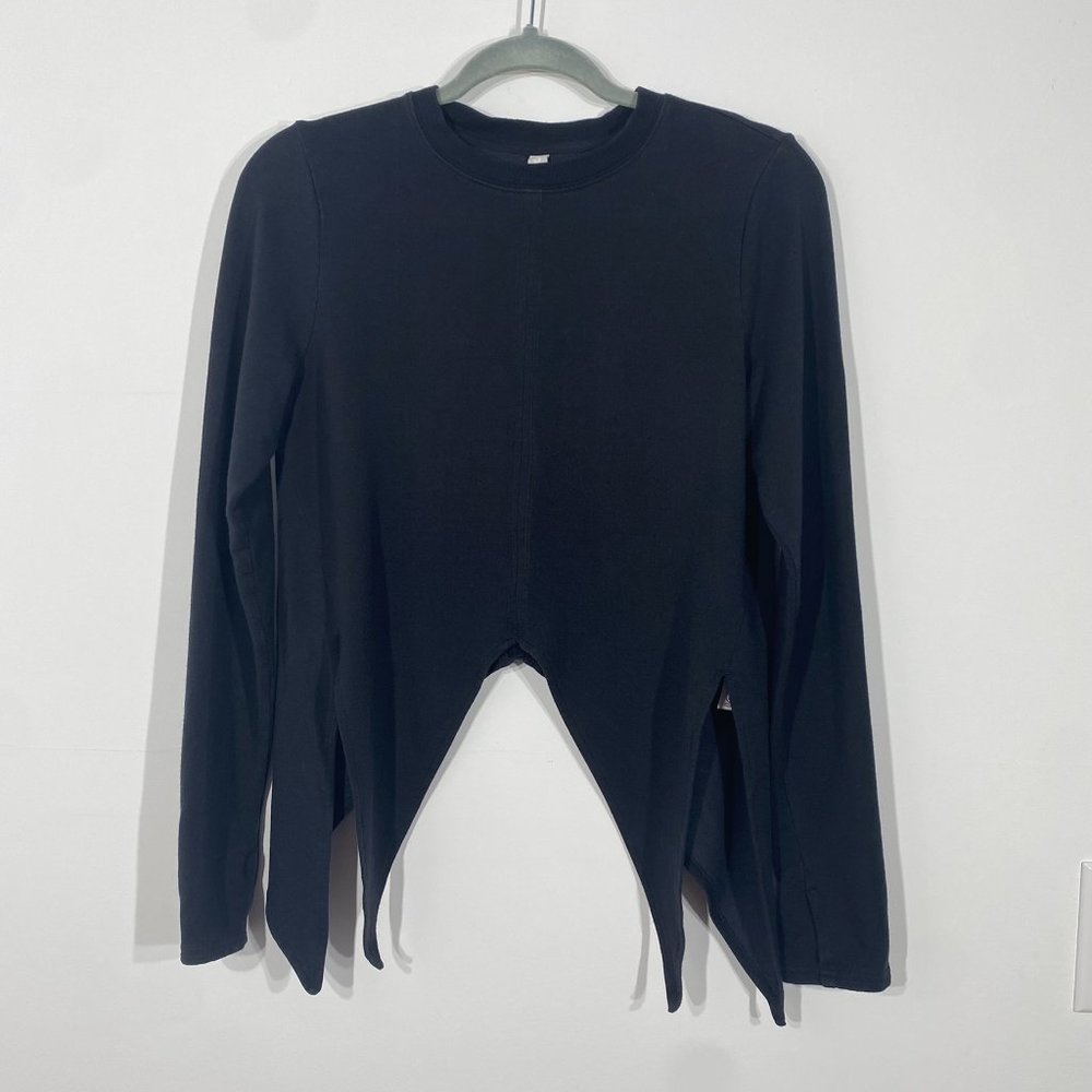 Athleta Nirvana Side Tie Sweatshirt Size S